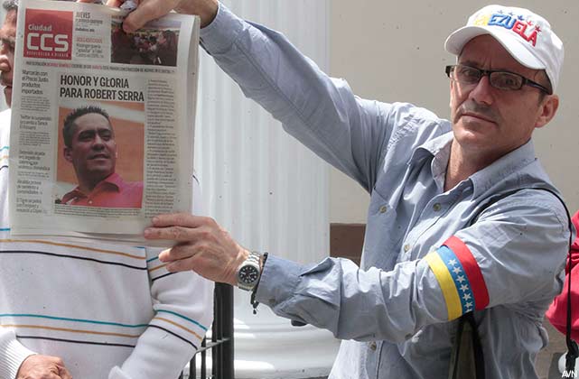 Maduro: “Están identificados los autores del asesinato de Robert Serra y María Herrera”