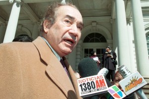 Mayor Bill De E Blasio Delivers remarks at CUNY celebracion for Herman Badillo