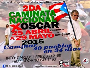 Cuña radial Cierre 2da Caminata Nacional x Oscar López Rivera
