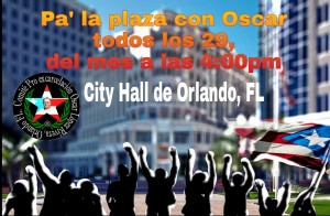 Presente:  Orlando, Florida, Pa` la Plaza con Oscar 29 01 2016