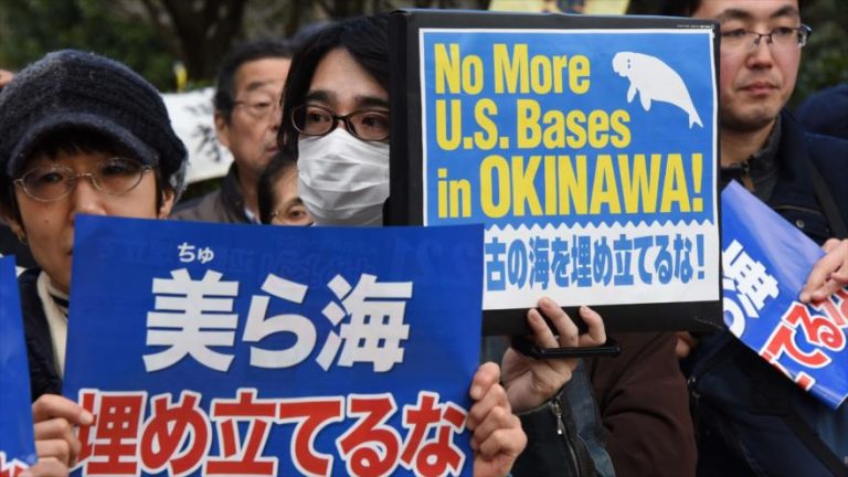 Japón protesta contra EEUU por asesinato de una mujer en Okinawa