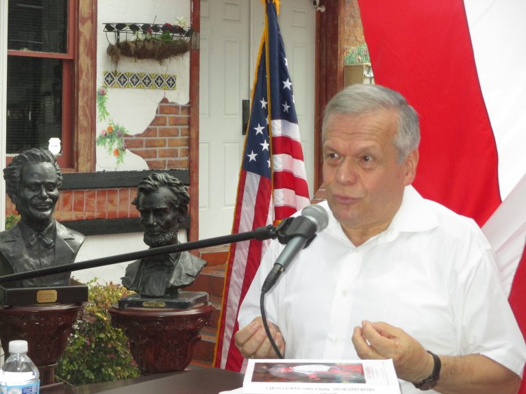 Entrevista a Jose Lopez Rivera sobre Conferencia  de Prensa