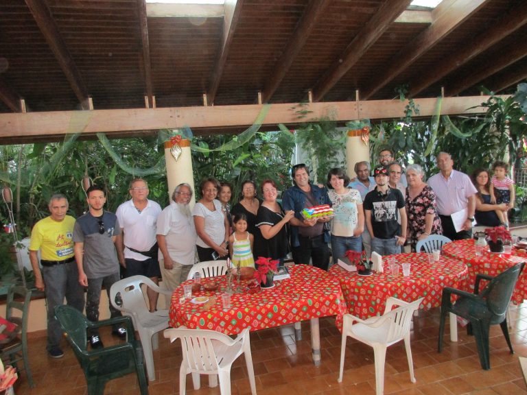 Charla en la Casa Las Amarice sobre el Cooperativismo en Puerto Rico por Jesús Andrés Aranda Valdez