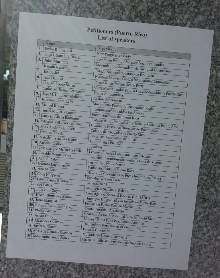 La Organización de Naciones Unidas (ONU) y la  Descolonización