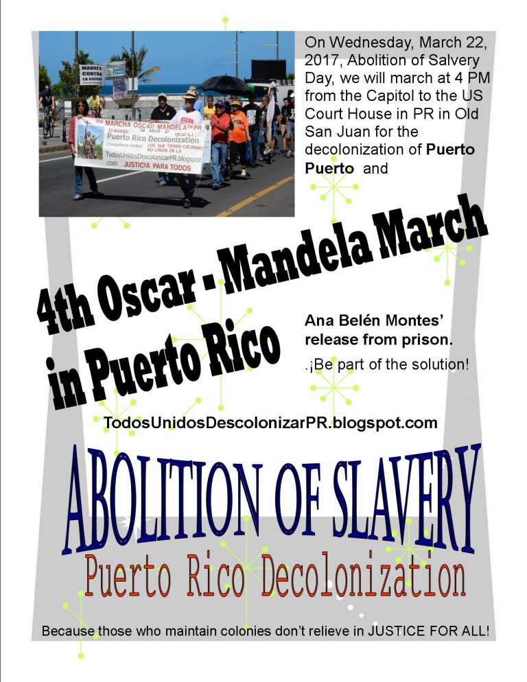 Boricuas esclavos aunque celebran su abolición / Boricua slavery although they celebrate its abolition