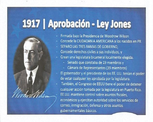 A 100 años de la Ley Jones en PR / 100 years since the Jones Act for PR