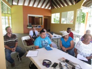 Escuela Rodante de Periodismo Yolanda Santana en Pinoñes, Loiza,