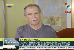Presidente Maduro conversó vía telefónica con Oscar López Rivera (Video)