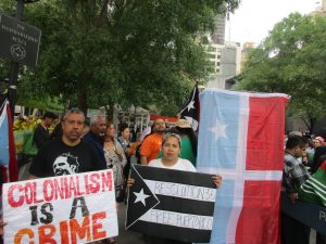 Entrevista / Interview  Alvis Katari y Loaiza Rivera Comité Oscar- Mandela de NYC, en ONU