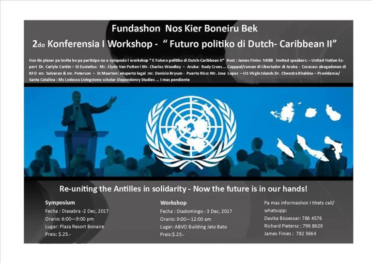 Bonaire wants her independence / Bonaire quiere su independencia