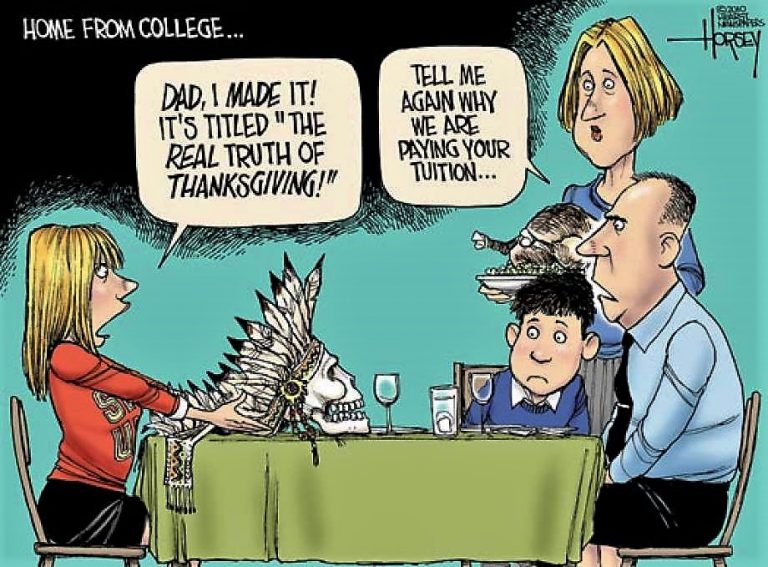 Thanksgiving isn’t what you were brainwashed to believe