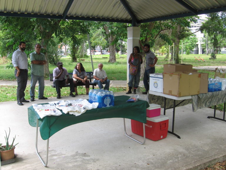 Huerto comunitario en PR