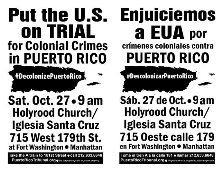 Juicio: crimines USA en PR / Trial: US crimes in PR