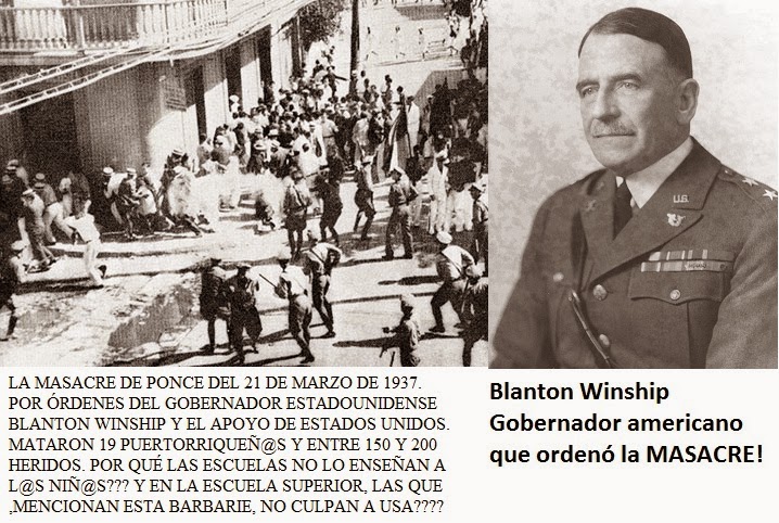 Acto terrorista USA en PR cumple 83 años