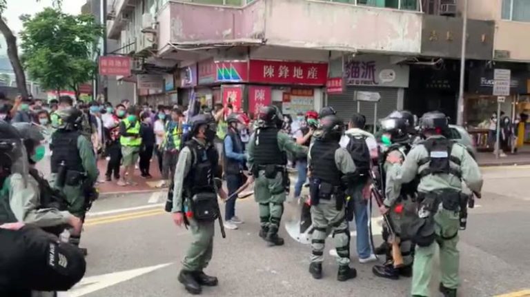 US defense of Hong Kong is hypocritical
