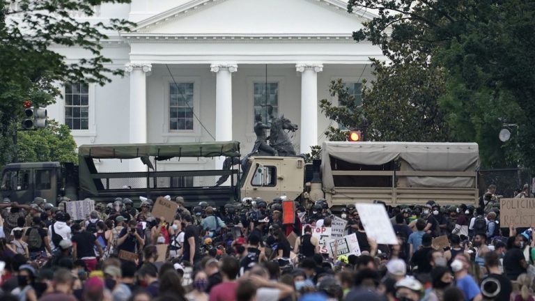 Why does Trump see US citizens as the enemy?