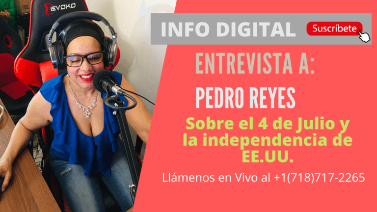 Entrevista a Pedro Reyes sobre el 4 de Julio y la independencia de EE.UU.