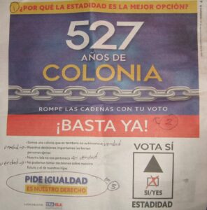 La igualdad boricua con estadounidense