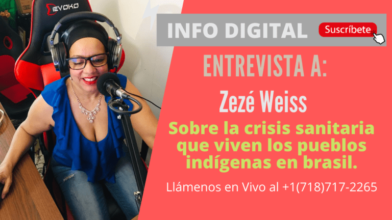Entrevista a Zezé Weiss sobre la crisis sanitaria que viven los pueblos indígenas en brasil