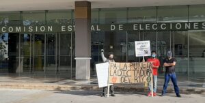 Protesta empuje estadidad PR