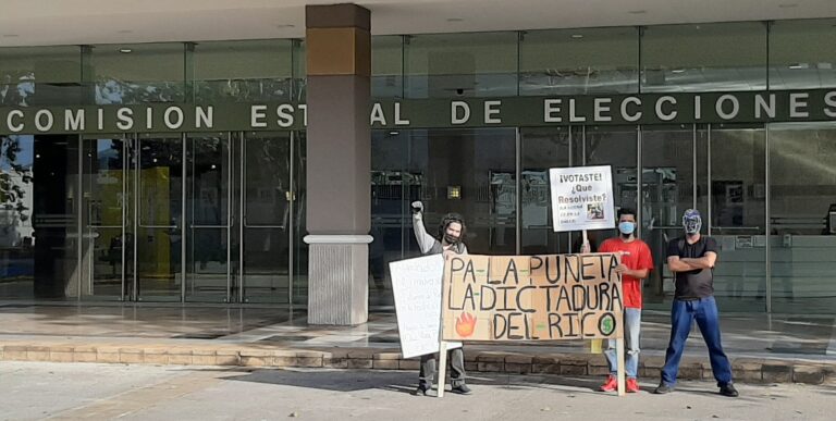 Protesta empuje estadidad PR