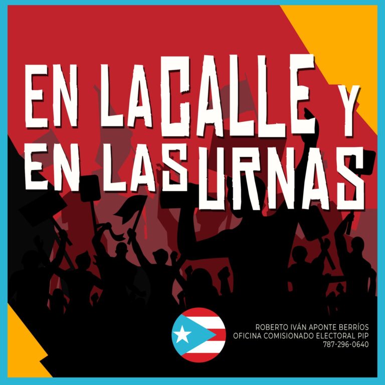 El embeleco “en la calle y en las urnas”