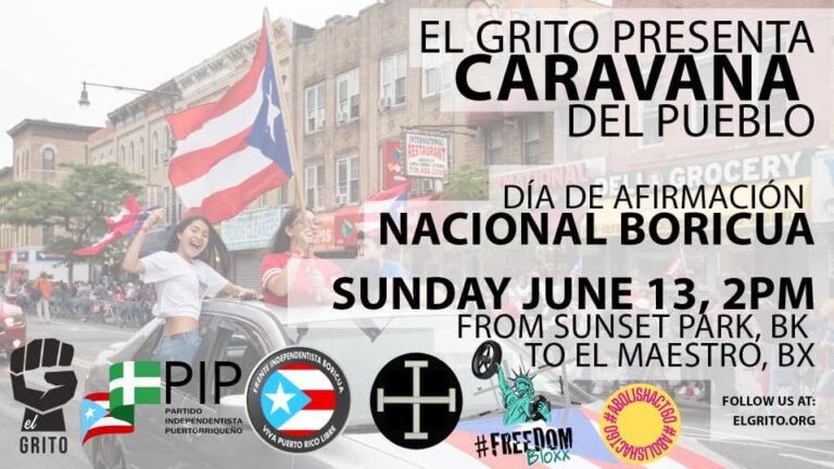NYC Caravan for PR Independence