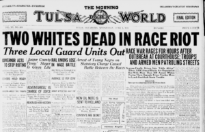 100th anniversary US black neighborhood massacre