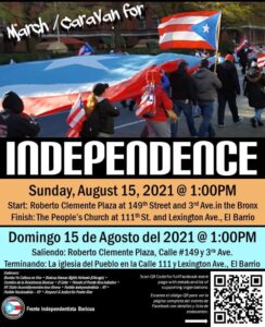 Boricuas in NYC for independence