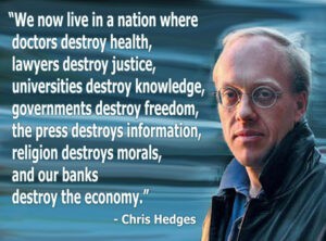 The USA is imploding