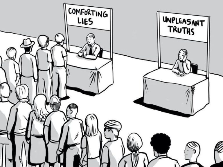 Lies destroy our freedom