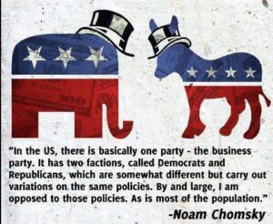 Democrats and Republicans ignore the 99%