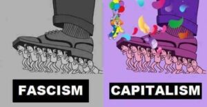 Caution with fascism to save capitalism