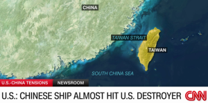 US calls “aggressive” China’s self-defense