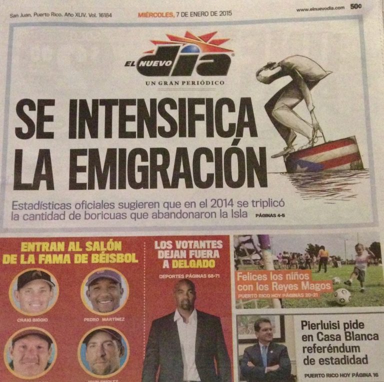 ¿Por qué boricuas se van?
