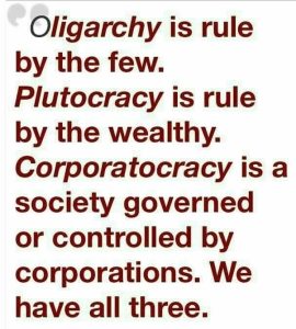 Only US oligarchs are threatened by China