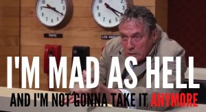 Get mad as hell too!