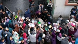 Starving Palestinians