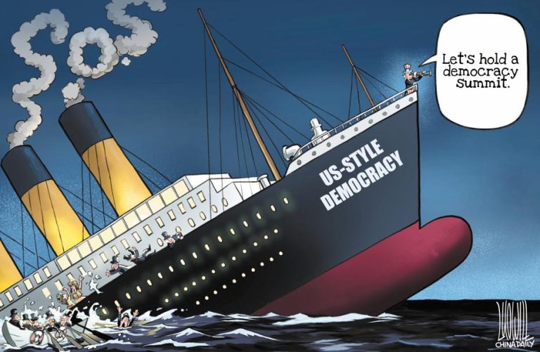 Democracia americana simplemente una ilusión