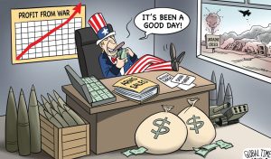 West wants profit instead of peace