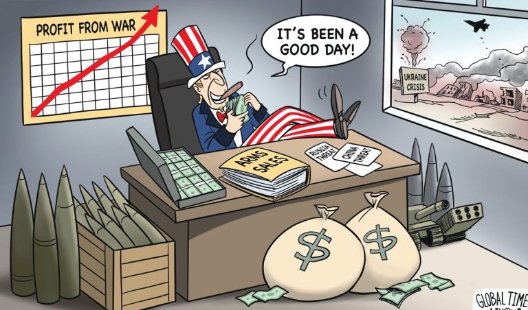 West wants profit instead of peace