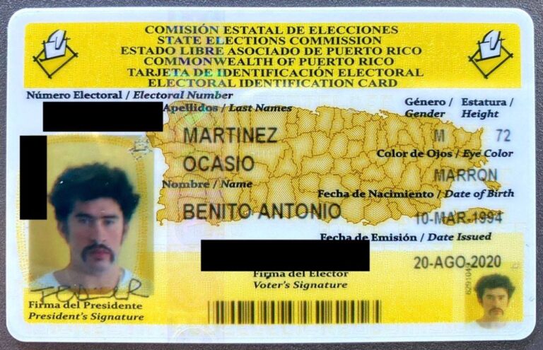 ¡Queme su tarjeta electoral puertorriqueña!