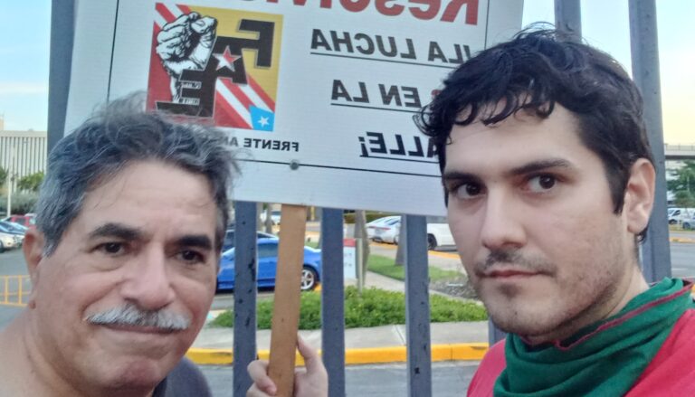 Buscando gente para denunciar la farsa electoral