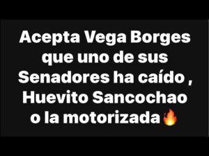 Acepta Vega Borges que uno de sus Senadores ha caído y niegan contar votos