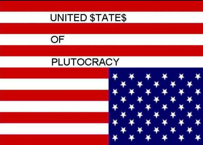 Who is the champion of plutocracy?