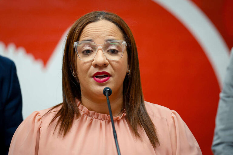 Comisionada Partido Popular Karla Angleró……sus expresiones sobre lo que está pasando hoy en la Comisión Estatal de Elecciones