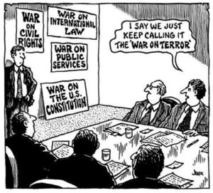 Is terrorism democracy?