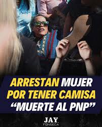 Arrestan mujer por llevar camisa que dice MAPNP, pero extranjera prende fuego a 3 negocios y nada…