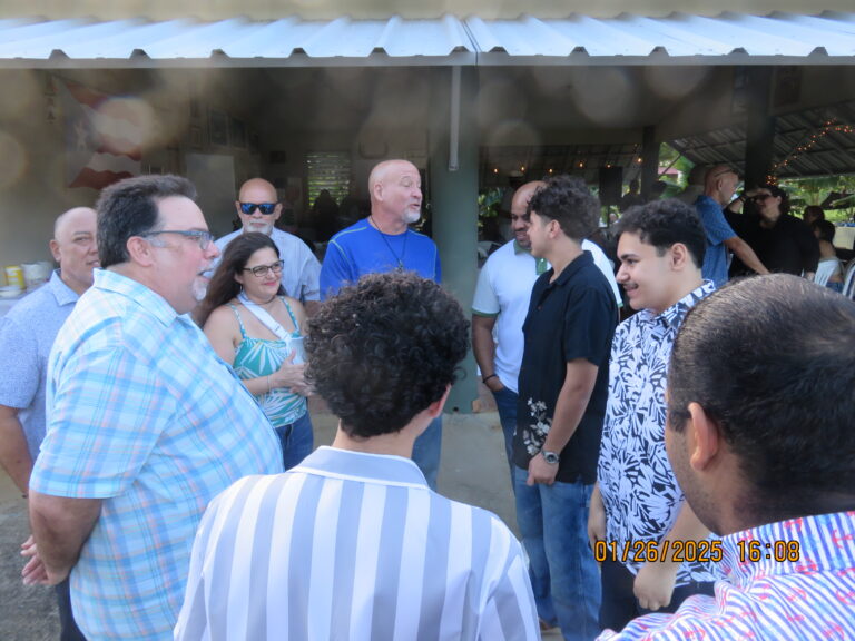 Compartiendo con Rep. Denis Márquez, PIP y MVC en Aguadilla…