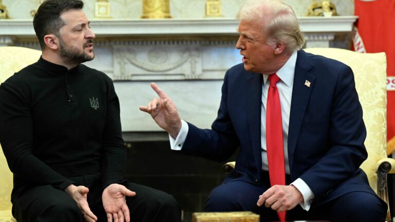 Vídeo completo: el momento más tenso entre Trump y Zelenski entre reproches y gritos…